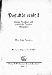 Page 3, Poguttke erzählt von Fritz Jaenicke 1935