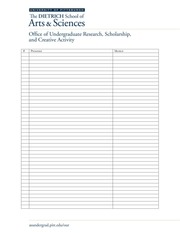 Page 1, Test Schedule
