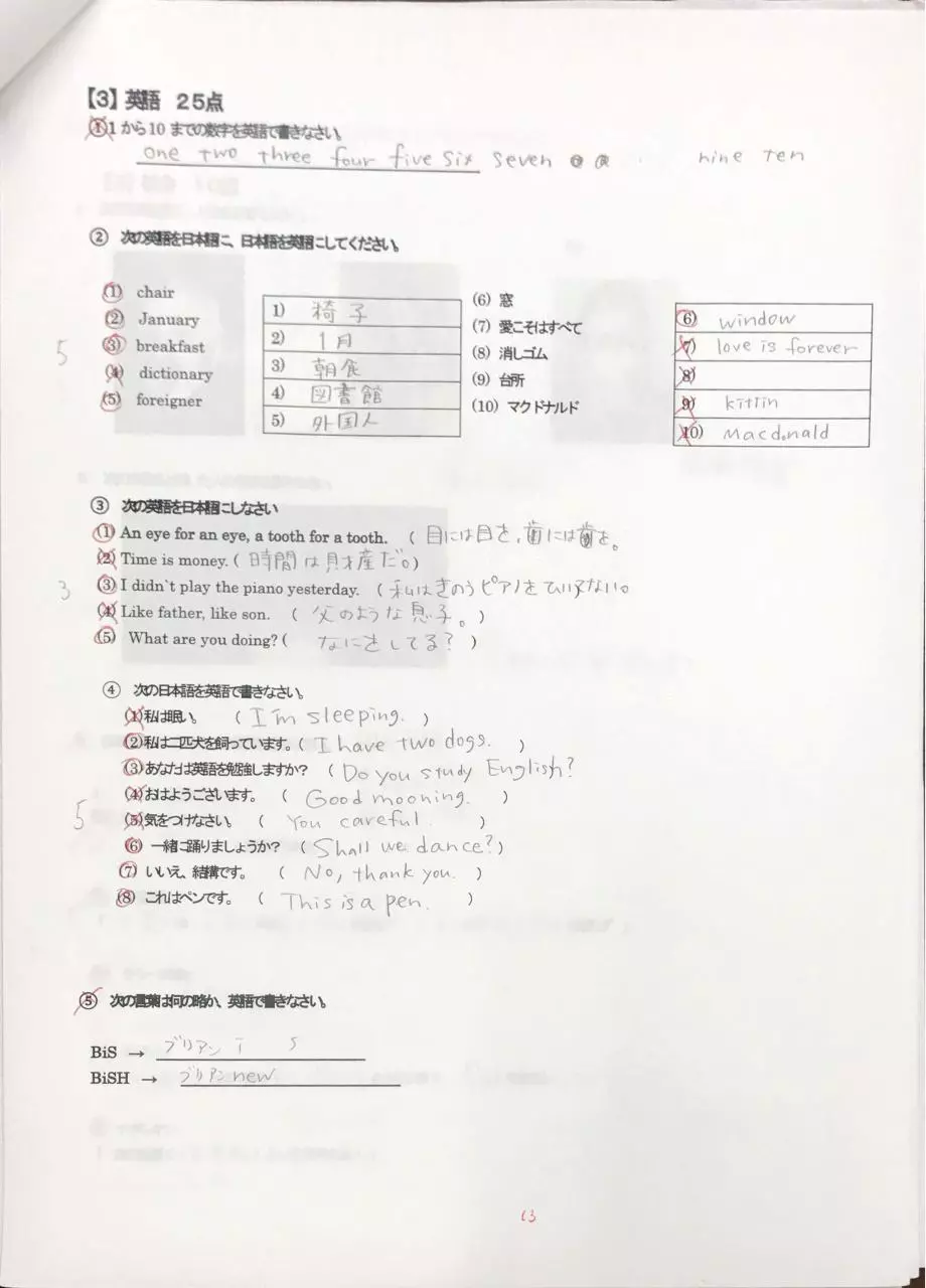 Page 3 of 208, テスト回答