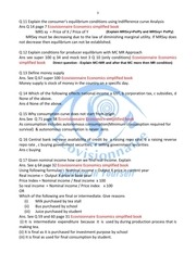 Page 3, 2018 economics cbse solution with quest