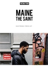 Page 1, MAINE THE SAINT 2017 EPK