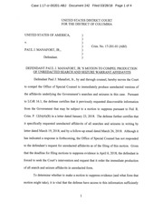 Page 1, affidavits