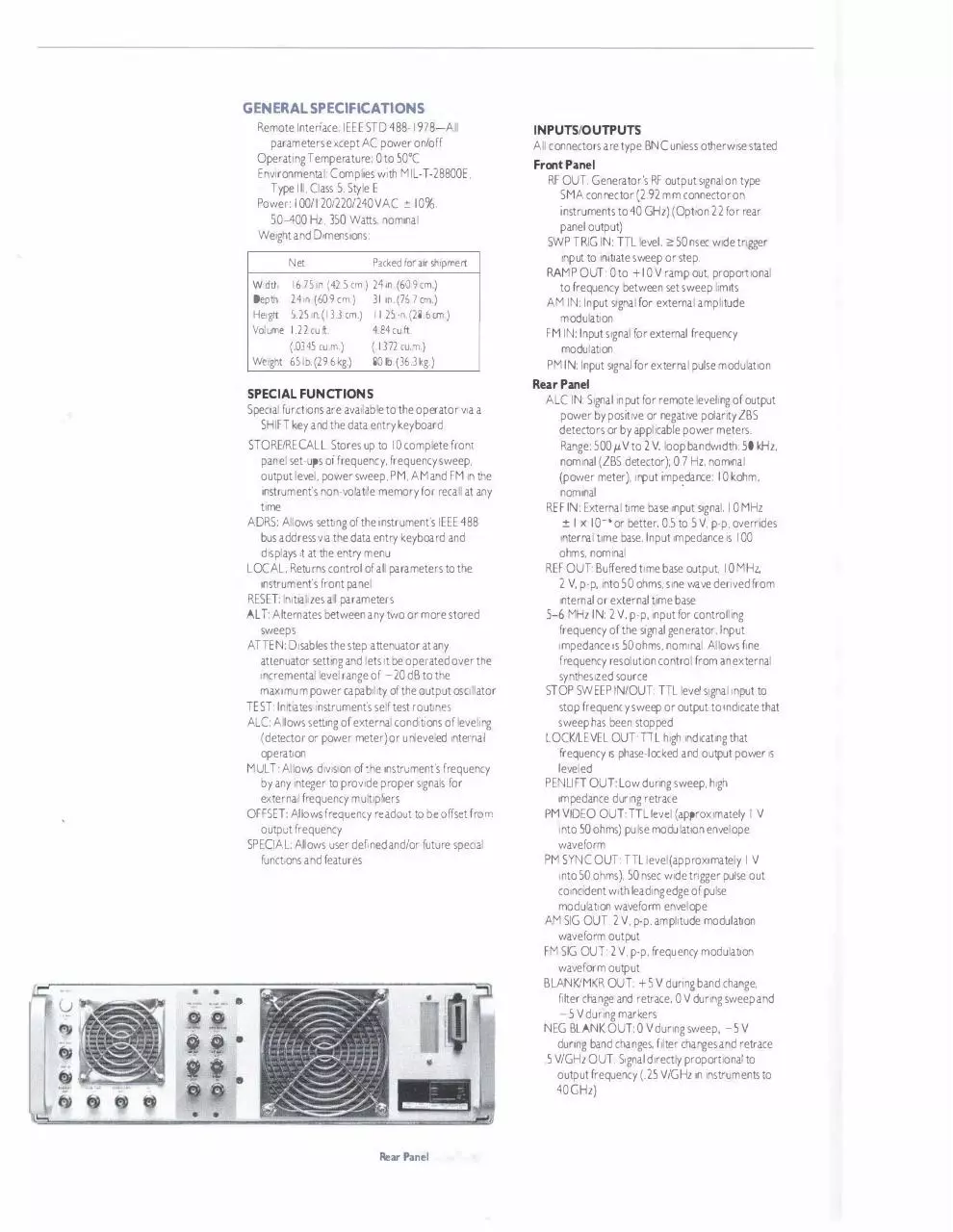 Page 5 of 5, 7100 brochure