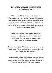 Page 1, Notwendigkeit erweiterter Warhnehmung.