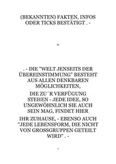 Page 3, Warum Wir die Zukunft sind