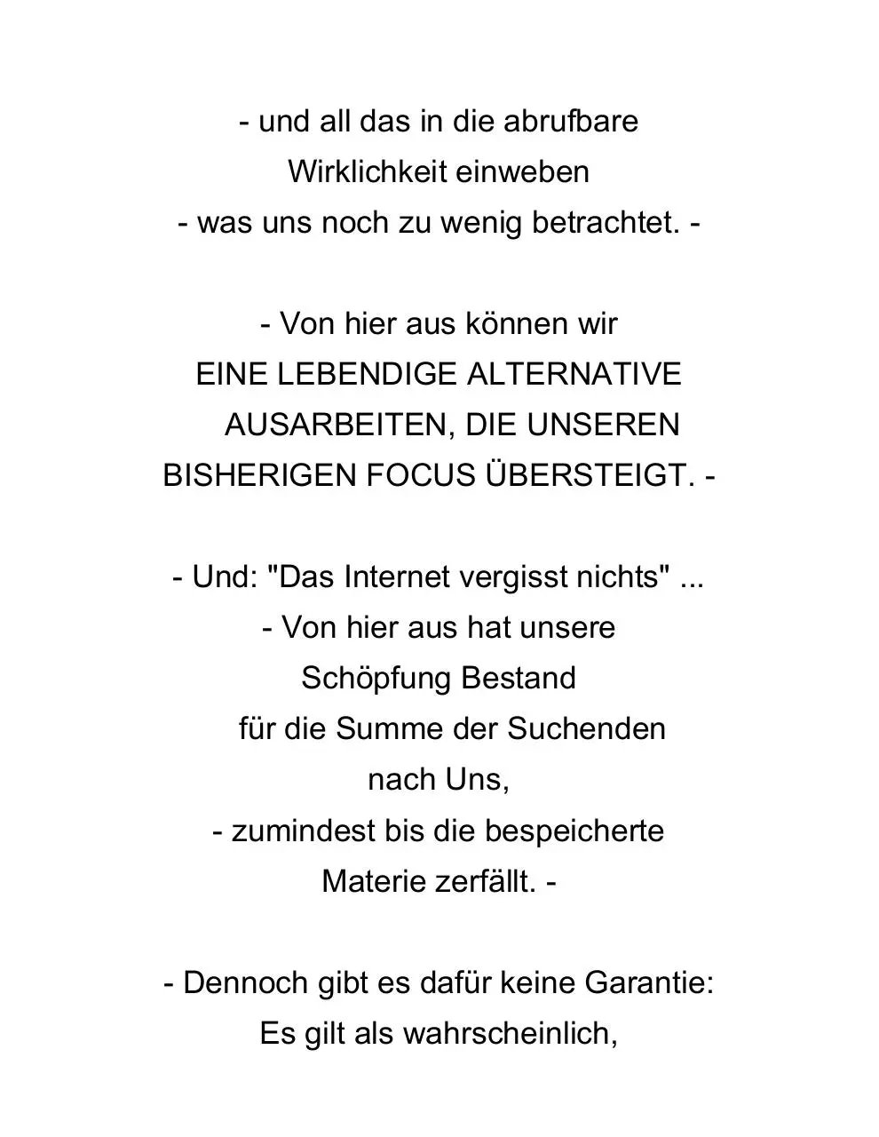 Page 2 of 4, Zum Umgang mit meiner Literatur.