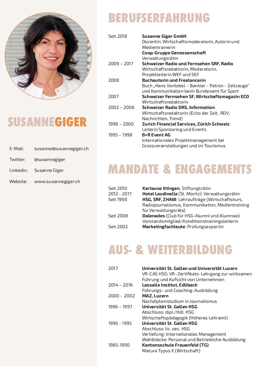 Document preview 20180427_SusanneGiger_CV_oÌˆffentlich.pdf - page 1/1