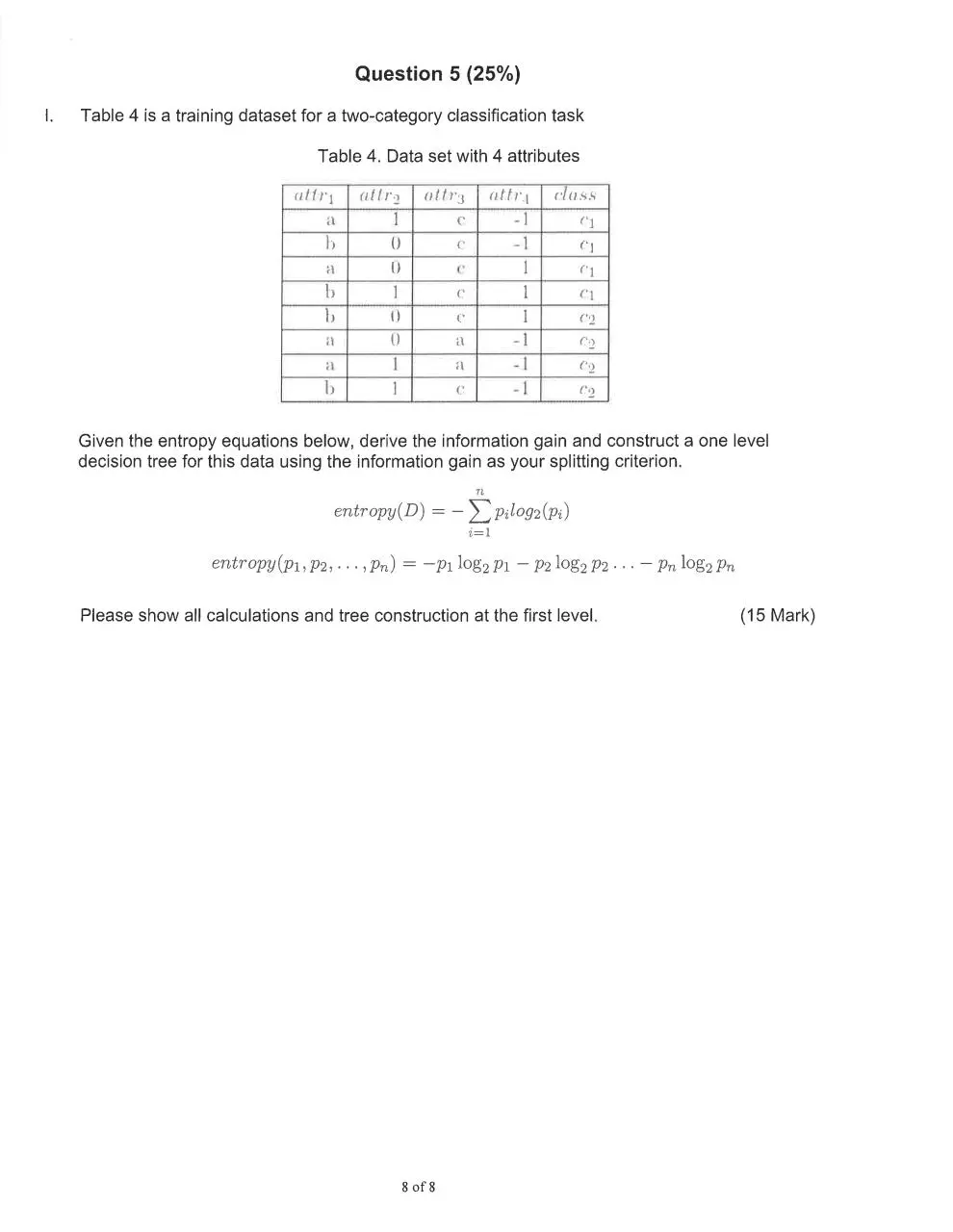 Page 1 of 4, questions