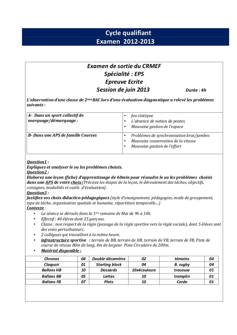 EXAMENS DE SORTIE DES CRMEF SPECIALITE EPS.pdf - page 2/6