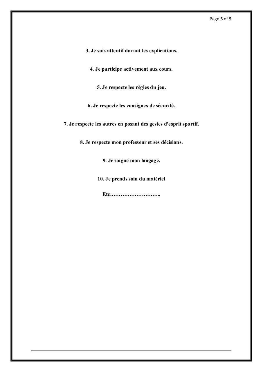 Document preview FICHE TECHNIQUE POUR L'ELABORATION D'UN PROJET PEDAGOGIQUE.pdf - page 5/5