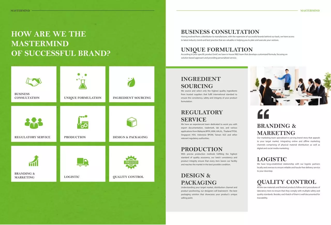 Page 3 of 6, Official Sales Kit18 1 18 725pm this one alvin this is company profile
