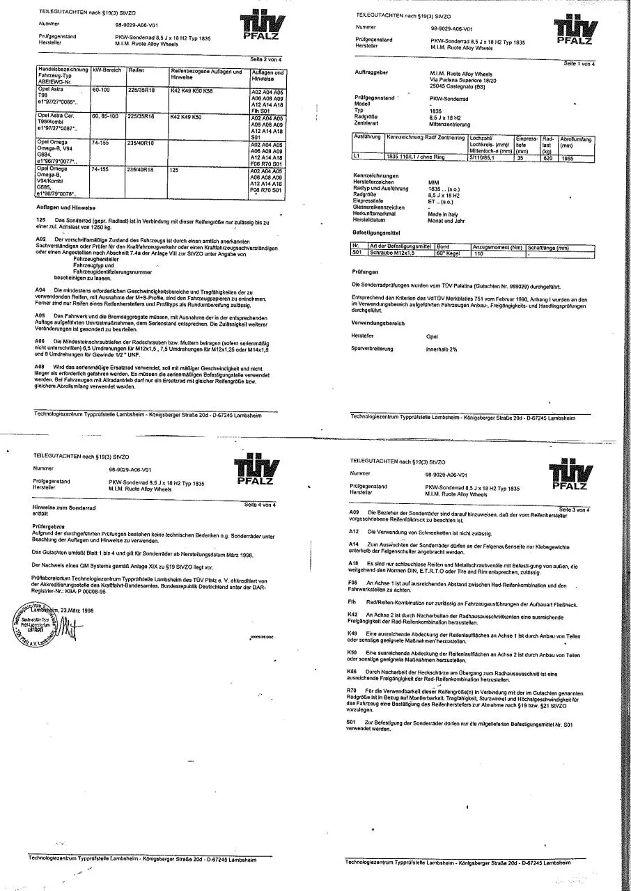 Page 1 of 1, Brock B3 Astra G