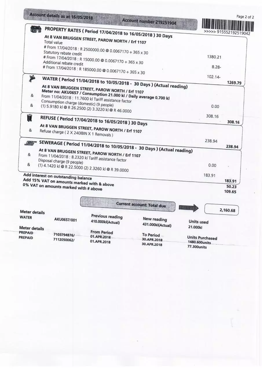Page 2 of 2, Municipality