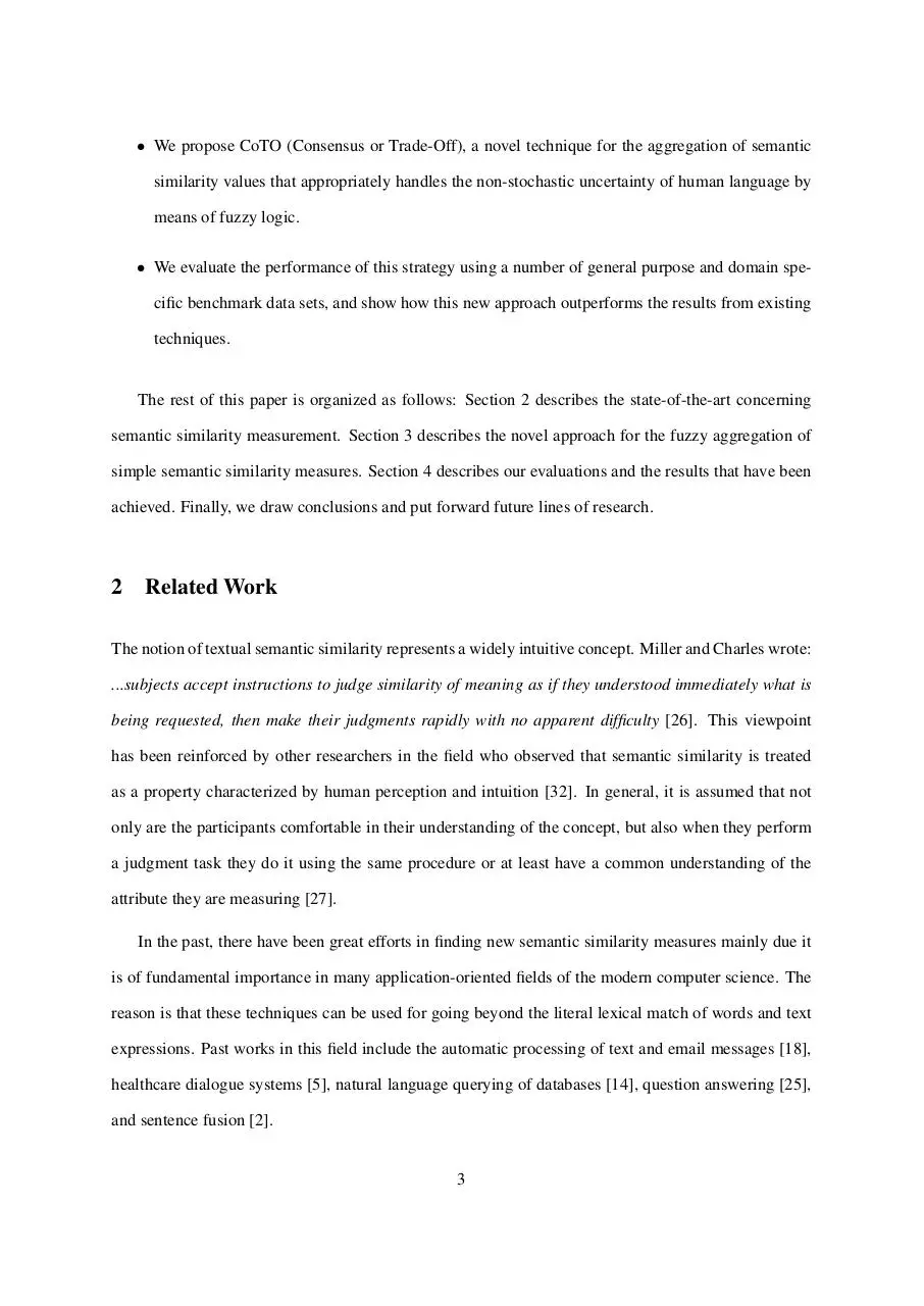 Page 3 of 27, Fuzzy Aggregation Semantic Similarity