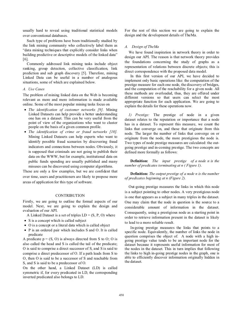 Page 2 of 5, Mining Linked Data