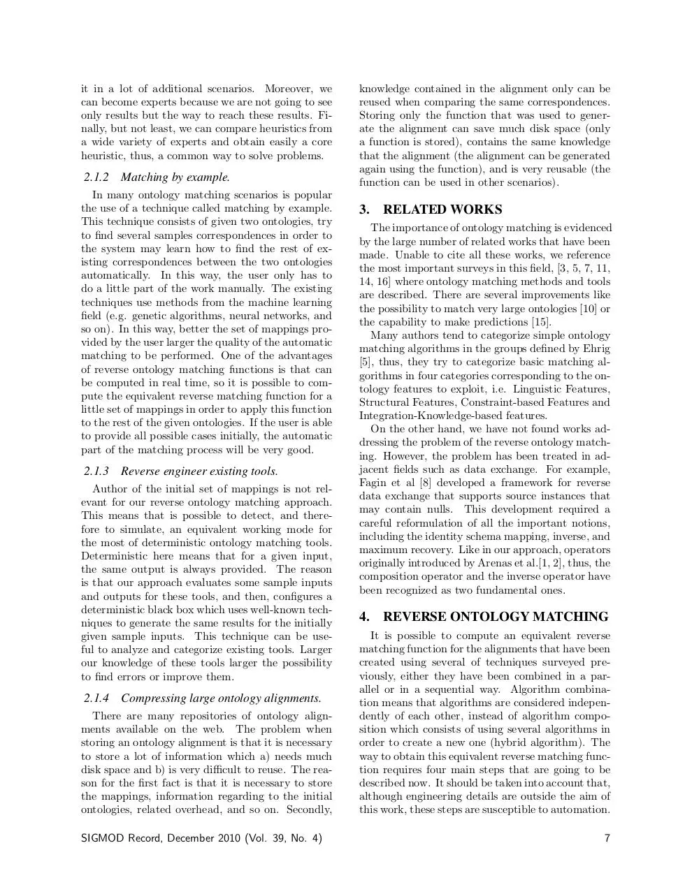 Page 3 of 7, Reverse Ontology Matching