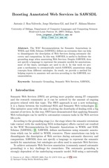 Page 1, SAWSDL Web Services