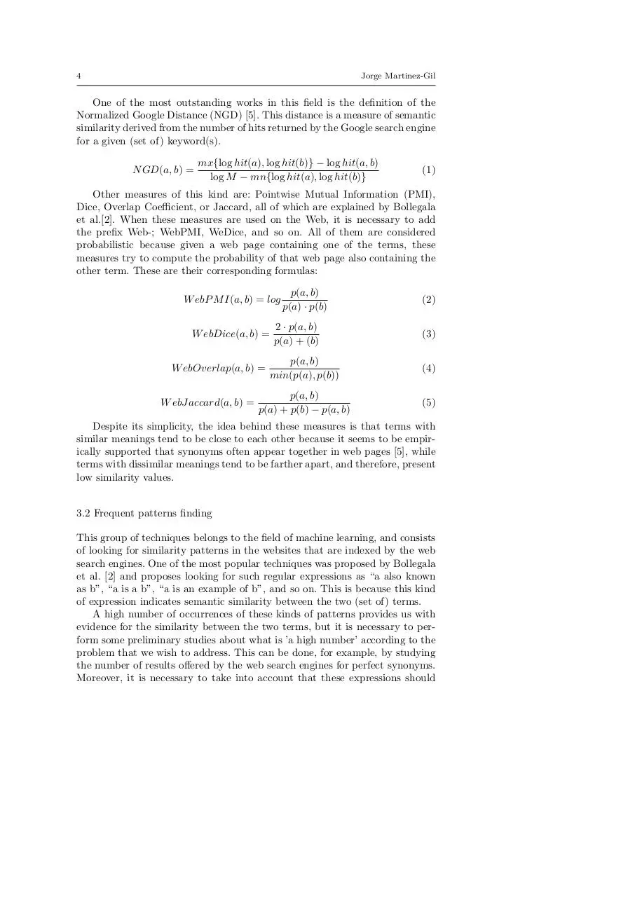 Page 4 of 11, Semantic Similarity Web Intelligence
