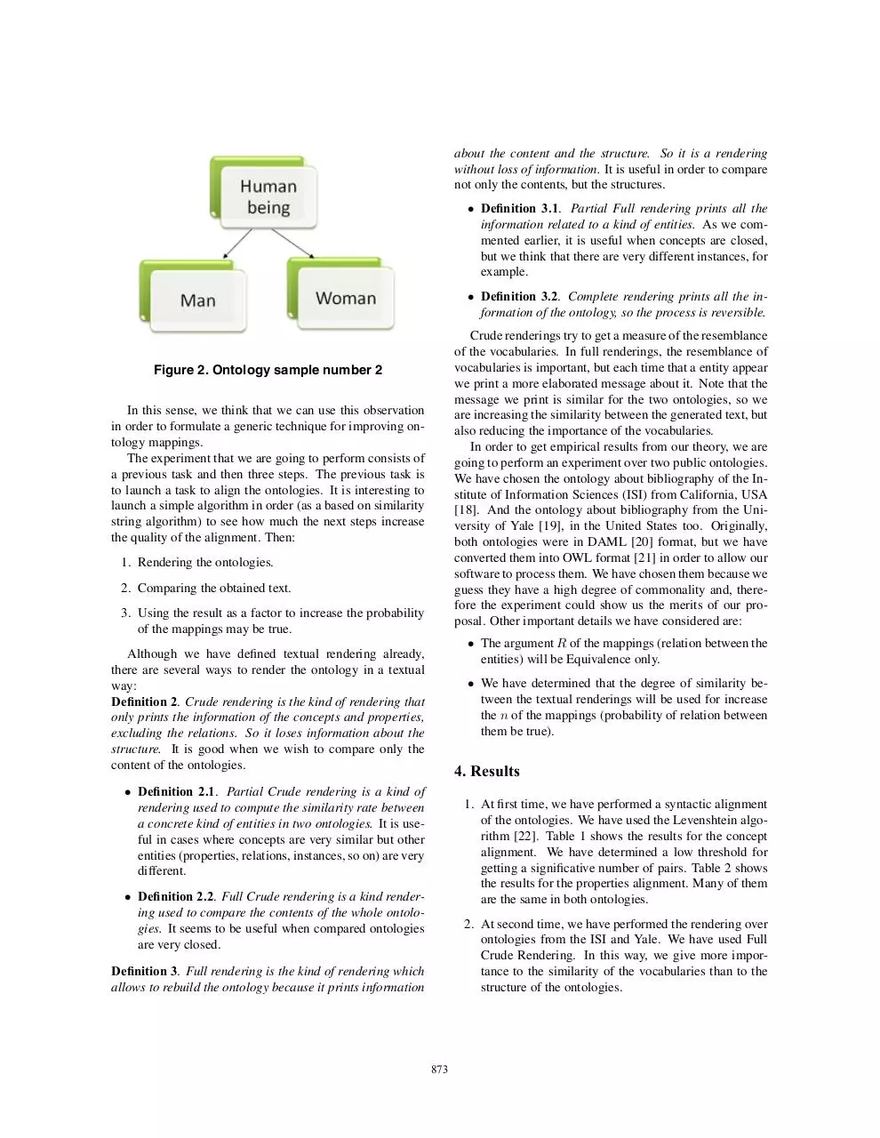 Page 3 of 6, Textual Renderings Ontologies