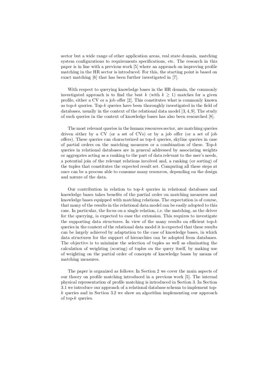 Page 2 of 15, Top K Queries