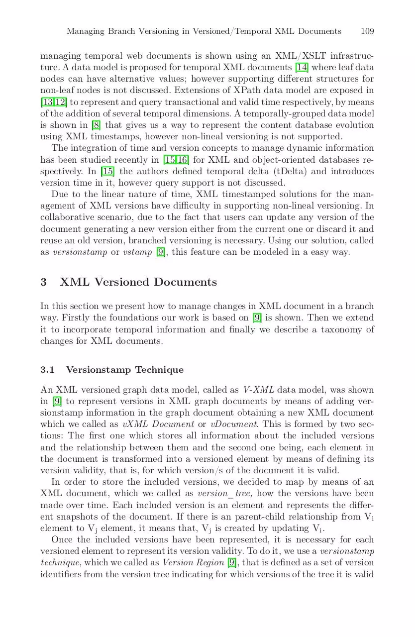 Page 3 of 15, Versioning XML Documents