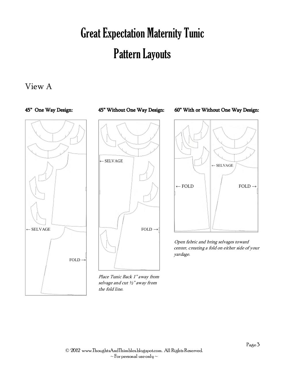 Great Expectations Maternity Tunic Instructions.pdf - page 3/11