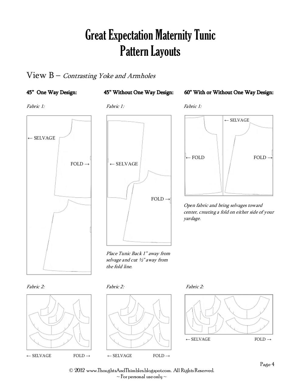 Great Expectations Maternity Tunic Instructions.pdf - page 4/11