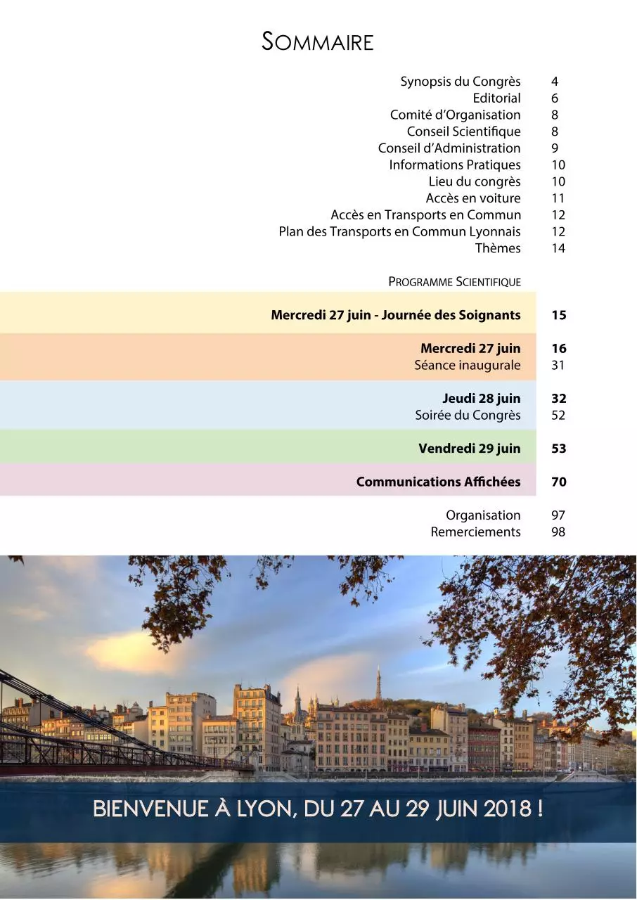 Page 3 of 100, livret programme