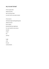 Page 2, How Long Is Soon Manuscript