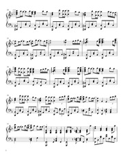 Page 2, ETERNALb Piano Sheet