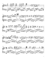 Page 5, GLISTENINGb Piano Sheet Music