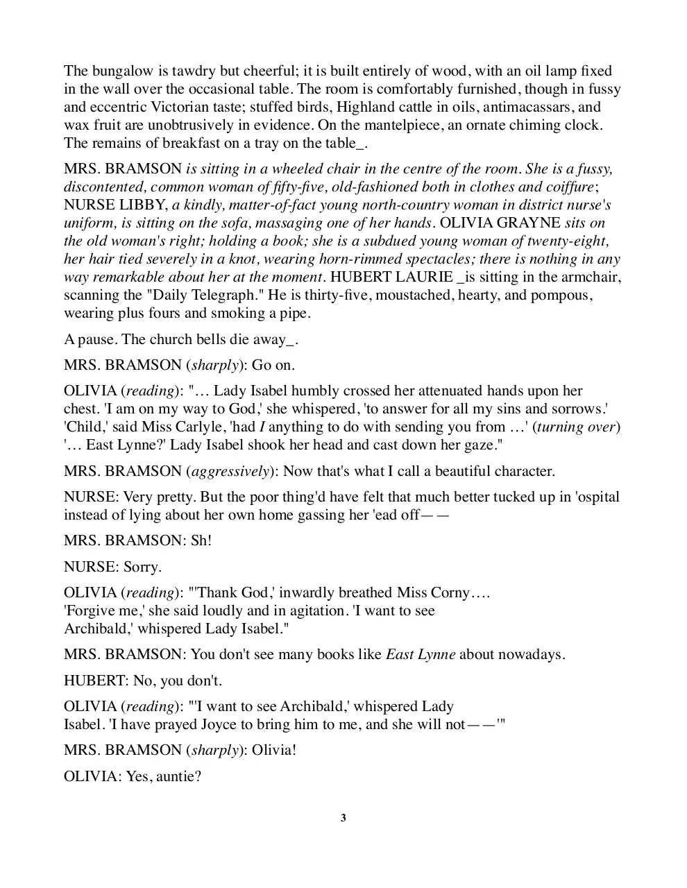 Page 3 of 84, EMLYN WILLIAMS NIGHT MUST FALL