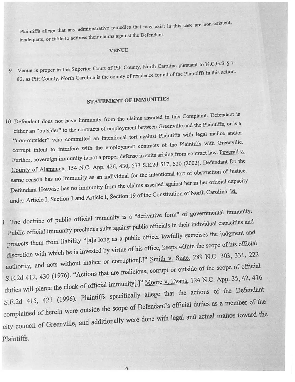 Page 4 of 21, 8 20 18 Lawsuit over GPD, councilwoman