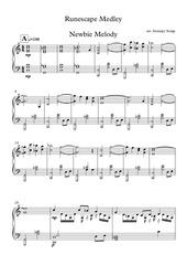 runescape medley good partitura completa
