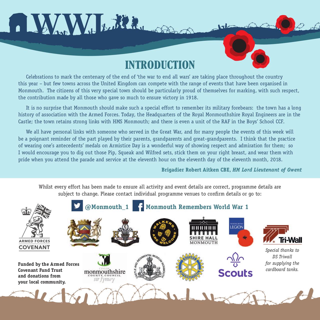 04507 WW1 Events Programme.pdf - page 2/8