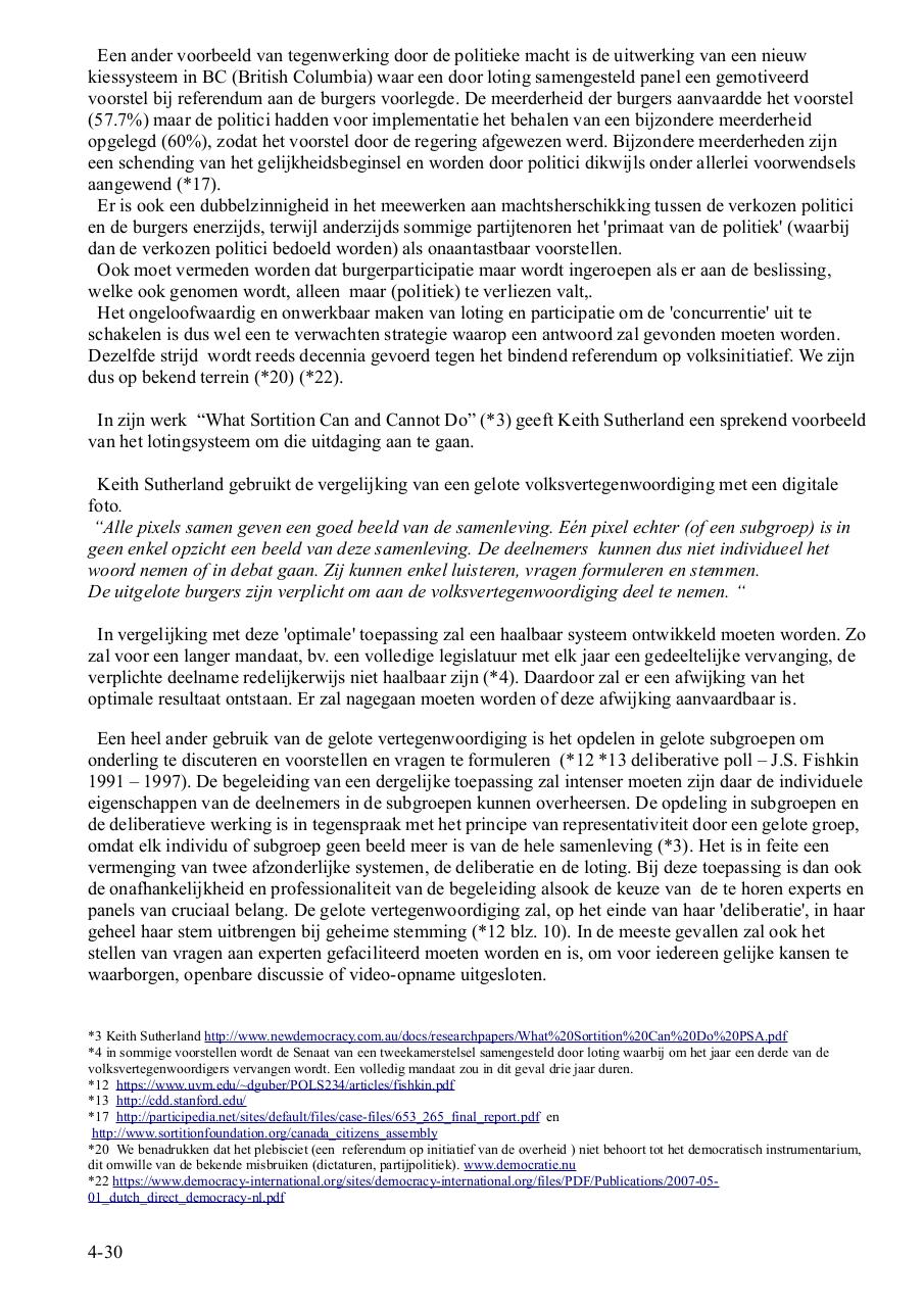 loting als systeem voor volksvertegenwoordiging - voorstel I - II  03 03 2018.pdf - page 4/30