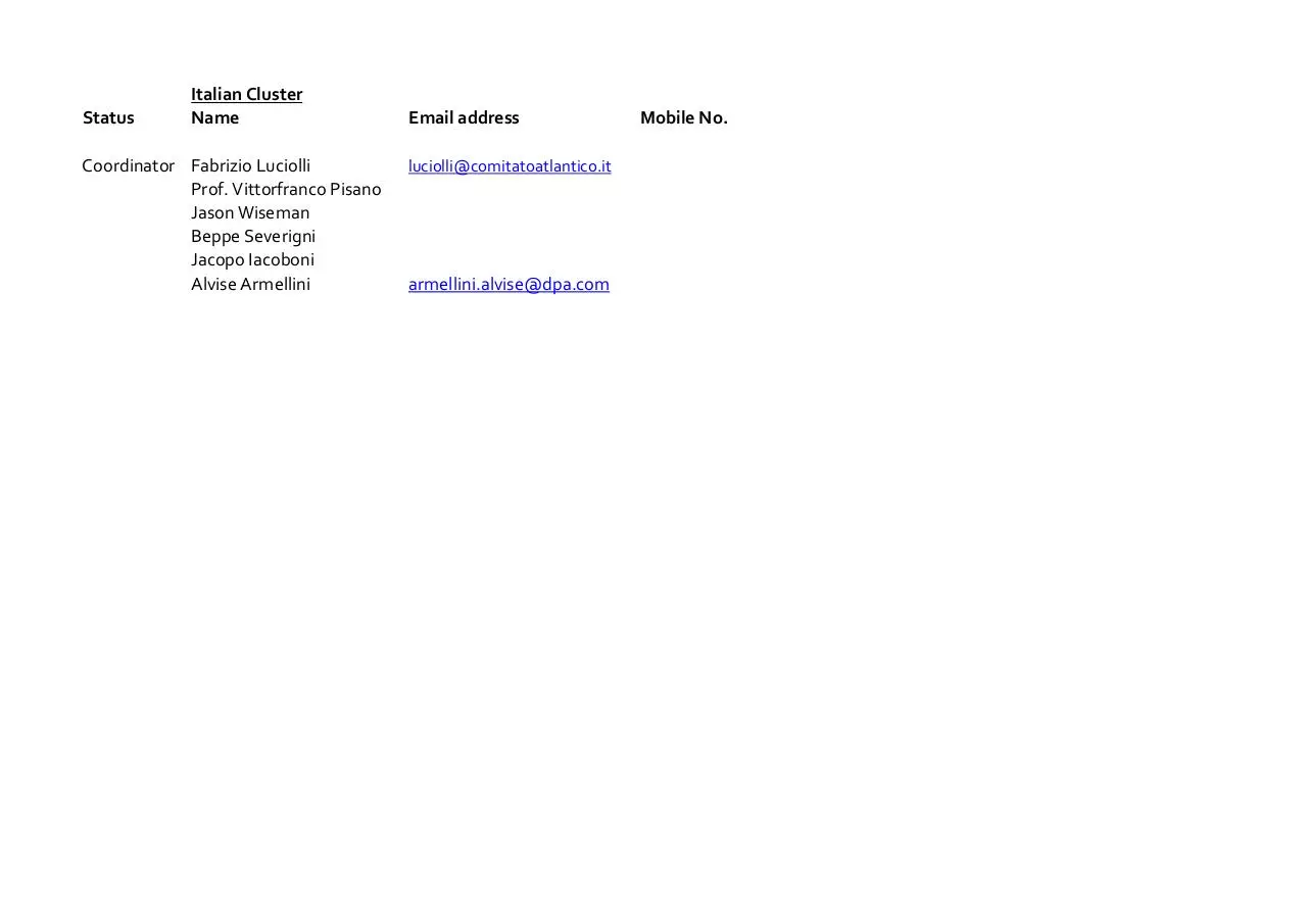 Document preview - Italy Cluster.pdf - Page 1/1