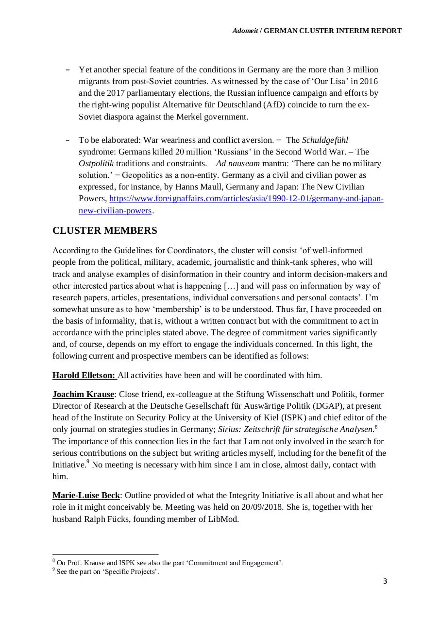 Page 3 of 10, INTERIM REPORT