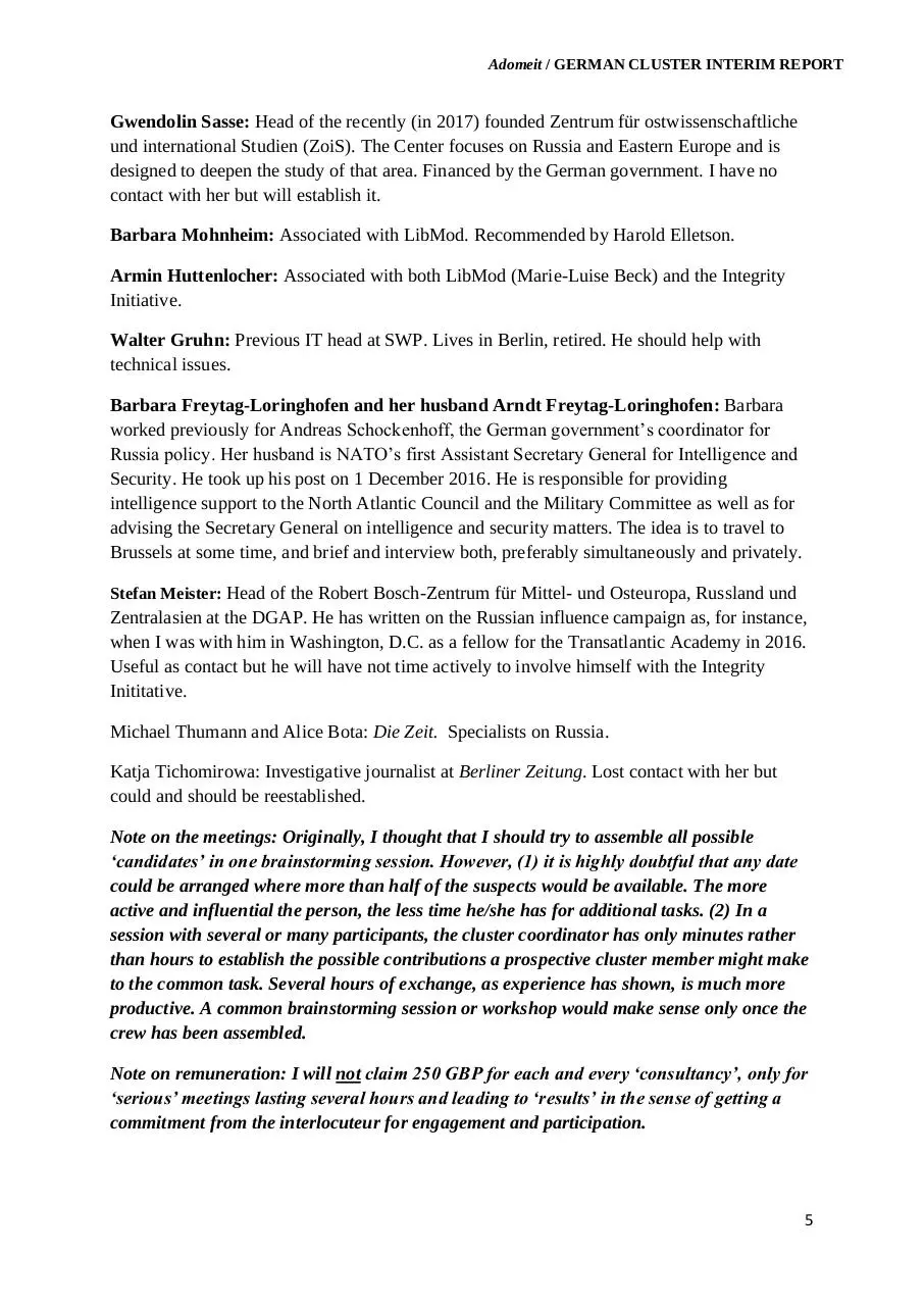 Page 5 of 10, INTERIM REPORT