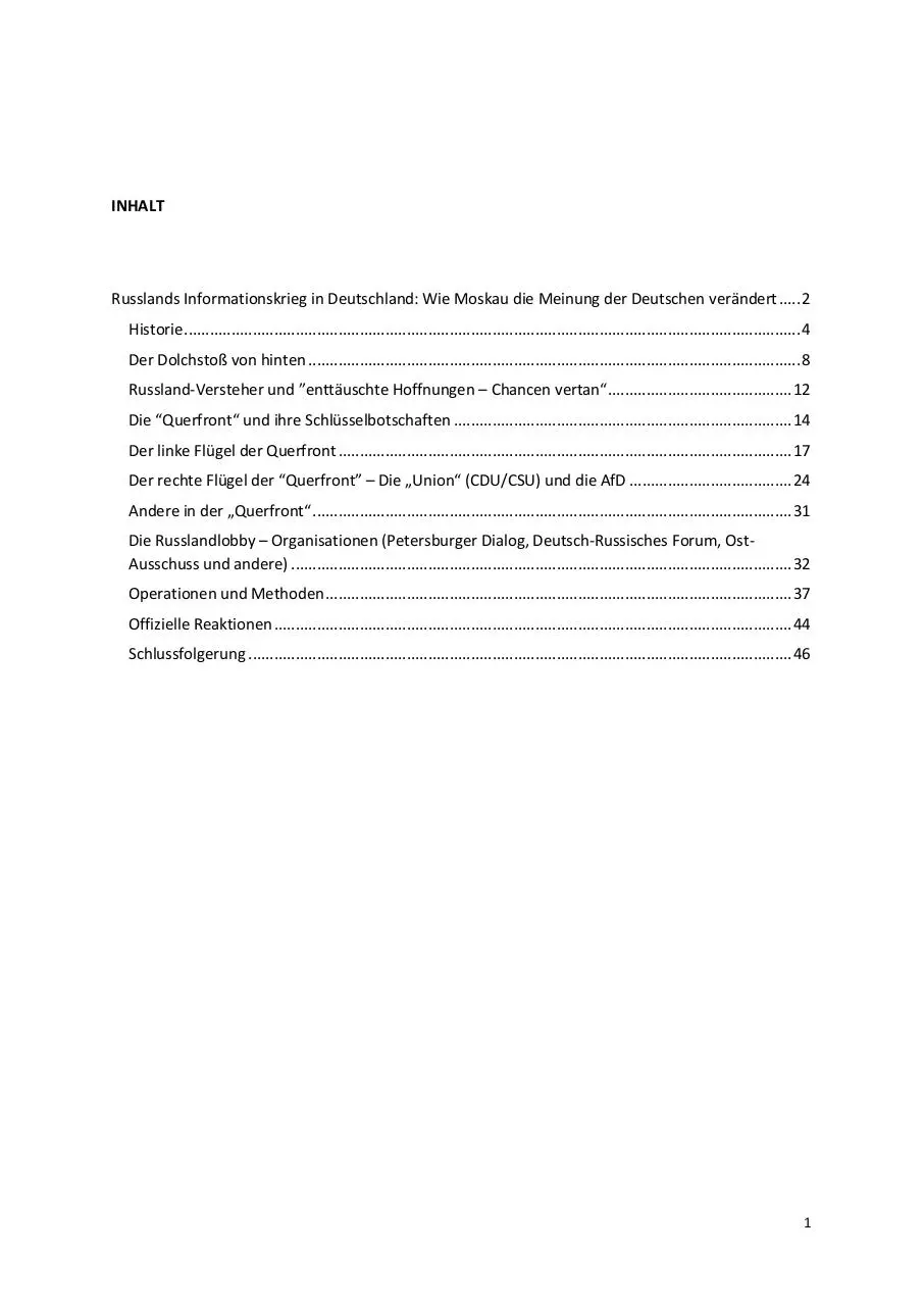 Page 1 of 47, GERMANY PAPER