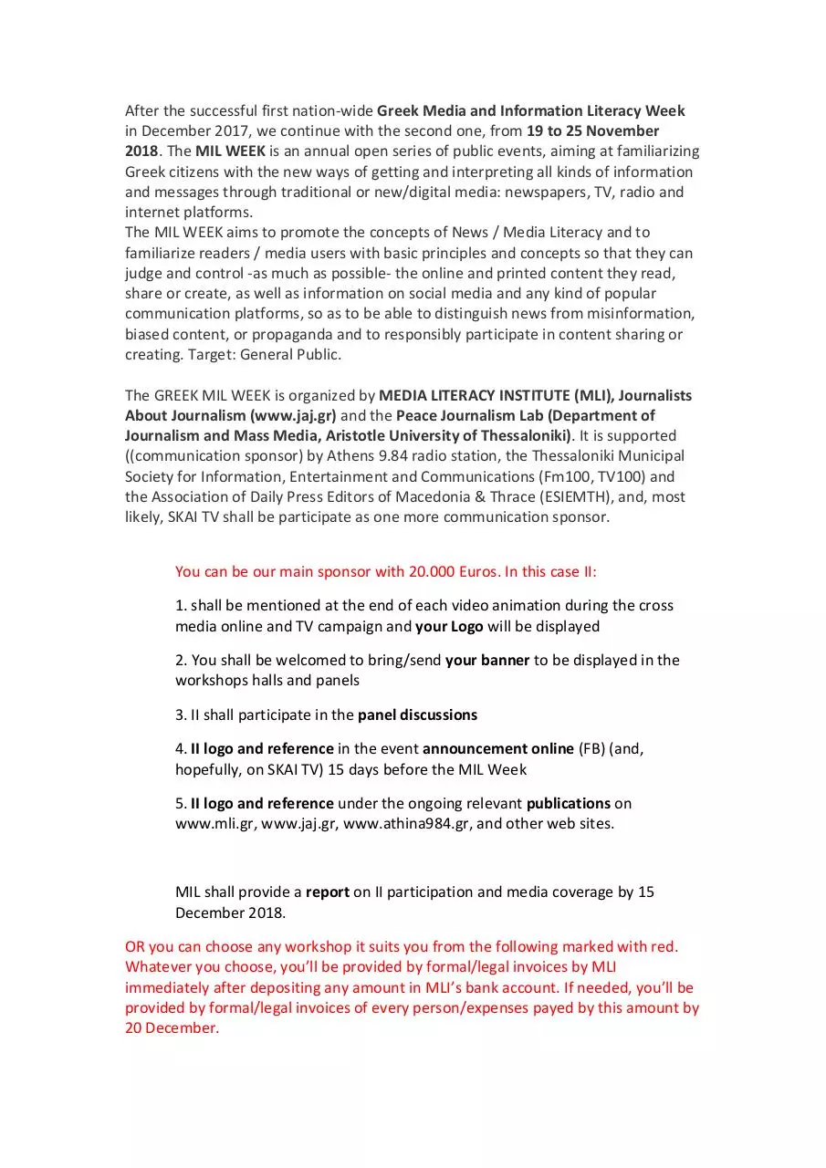 Page 1 of 2, MLI AT Proposal for II 1