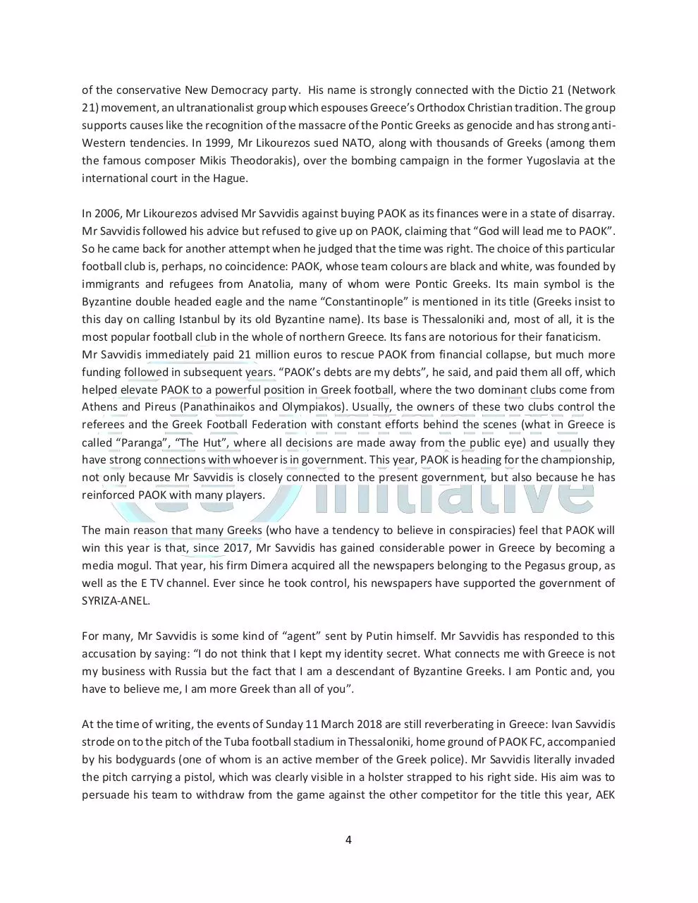 Page 4 of 8, Russian Influence in Greece [FINAL]