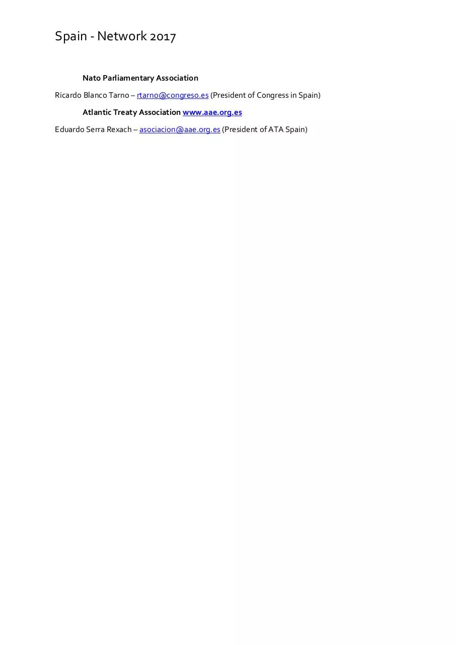 Page 2 of 2, SPAIN Network