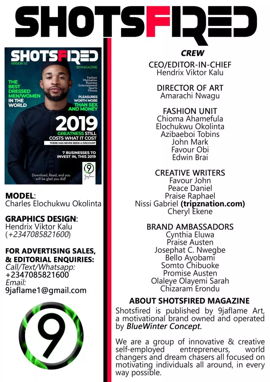 Page 3 of 62, Shotsfired Magazine v1.0