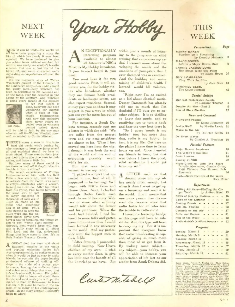 Page 2 of 39, 1936 03 14 radio guide