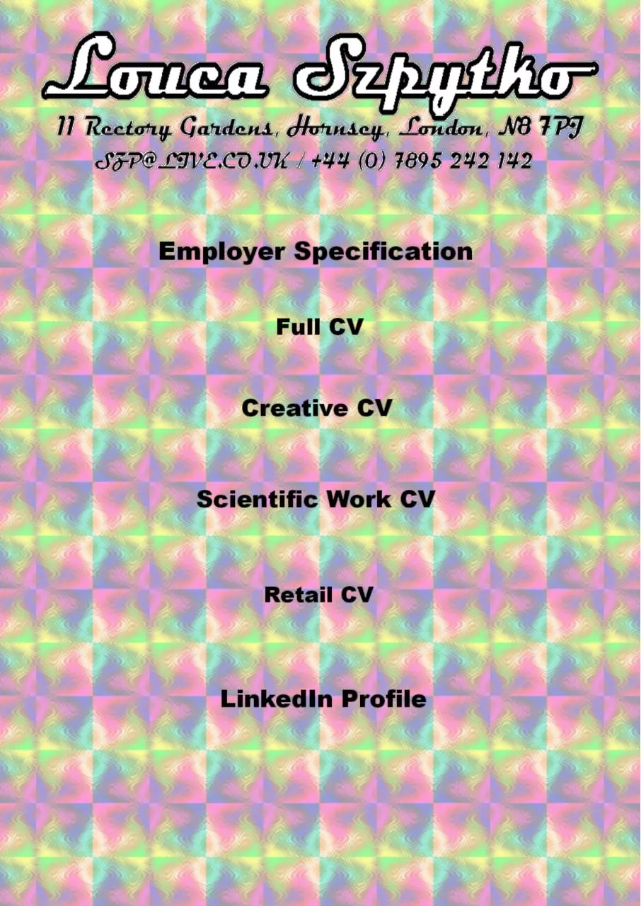 Page 1 of 1, szphyperlinks