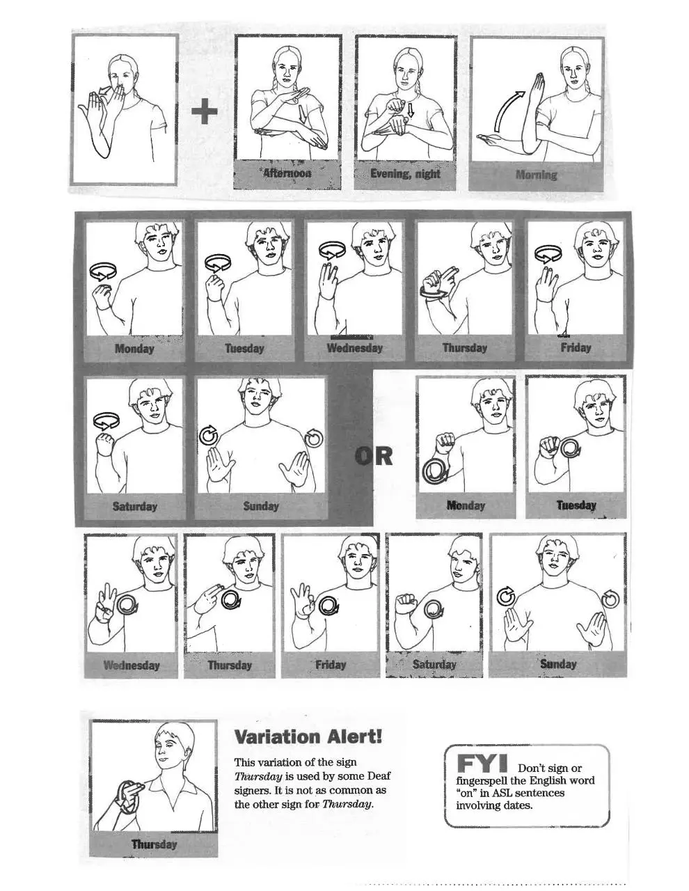 Page 1 of 6, Time Sign Images