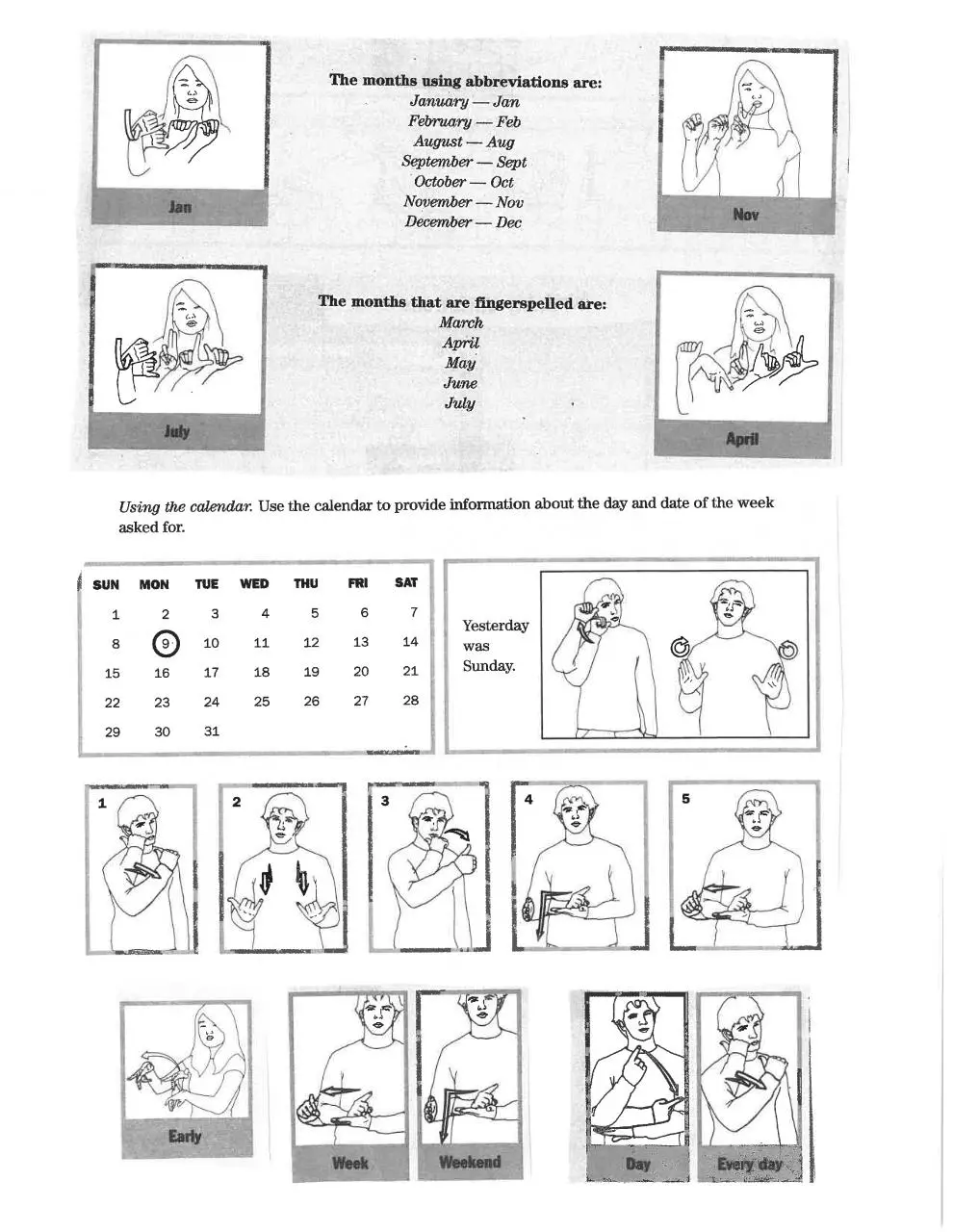 Page 2 of 6, Time Sign Images