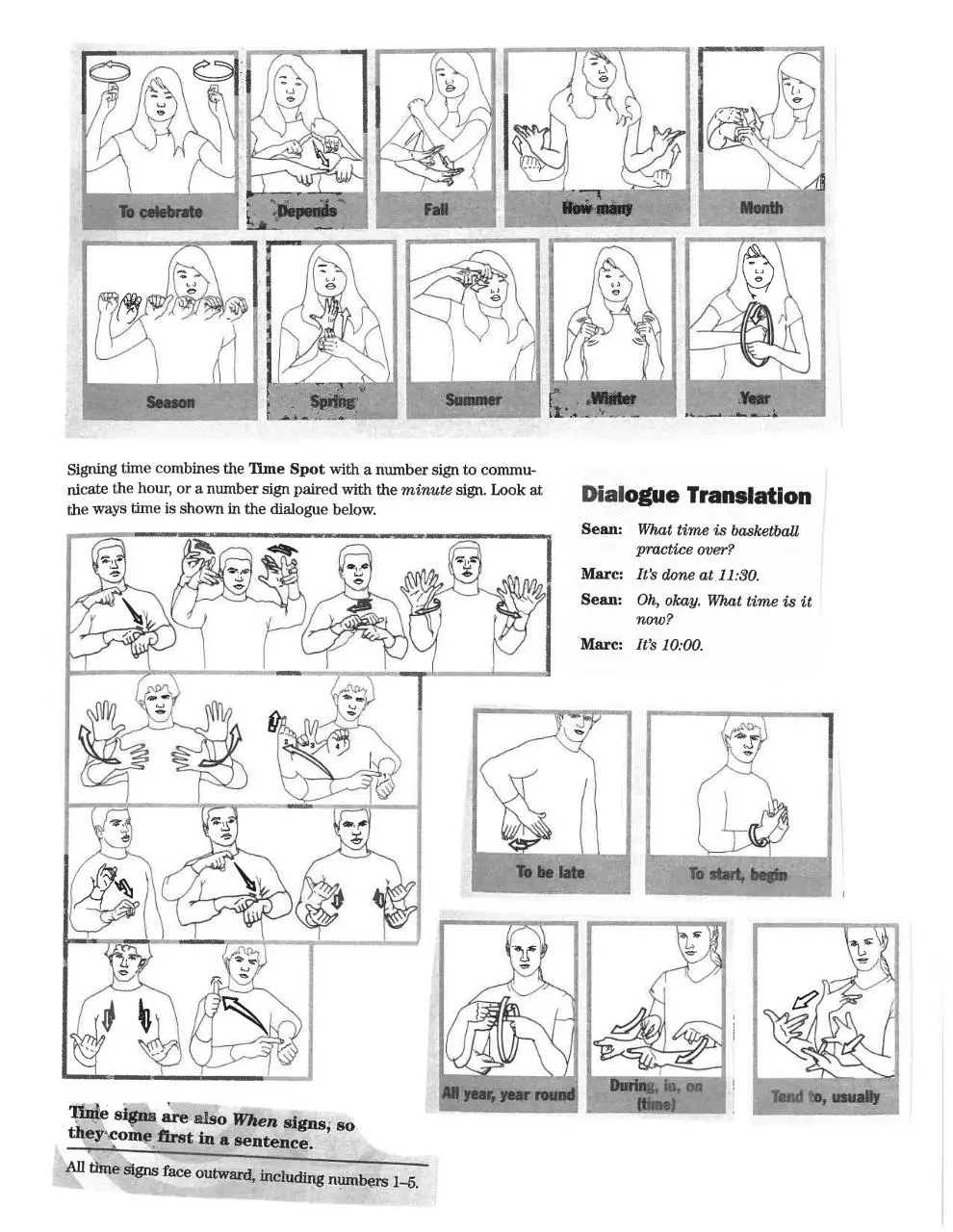 Page 4 of 6, Time Sign Images