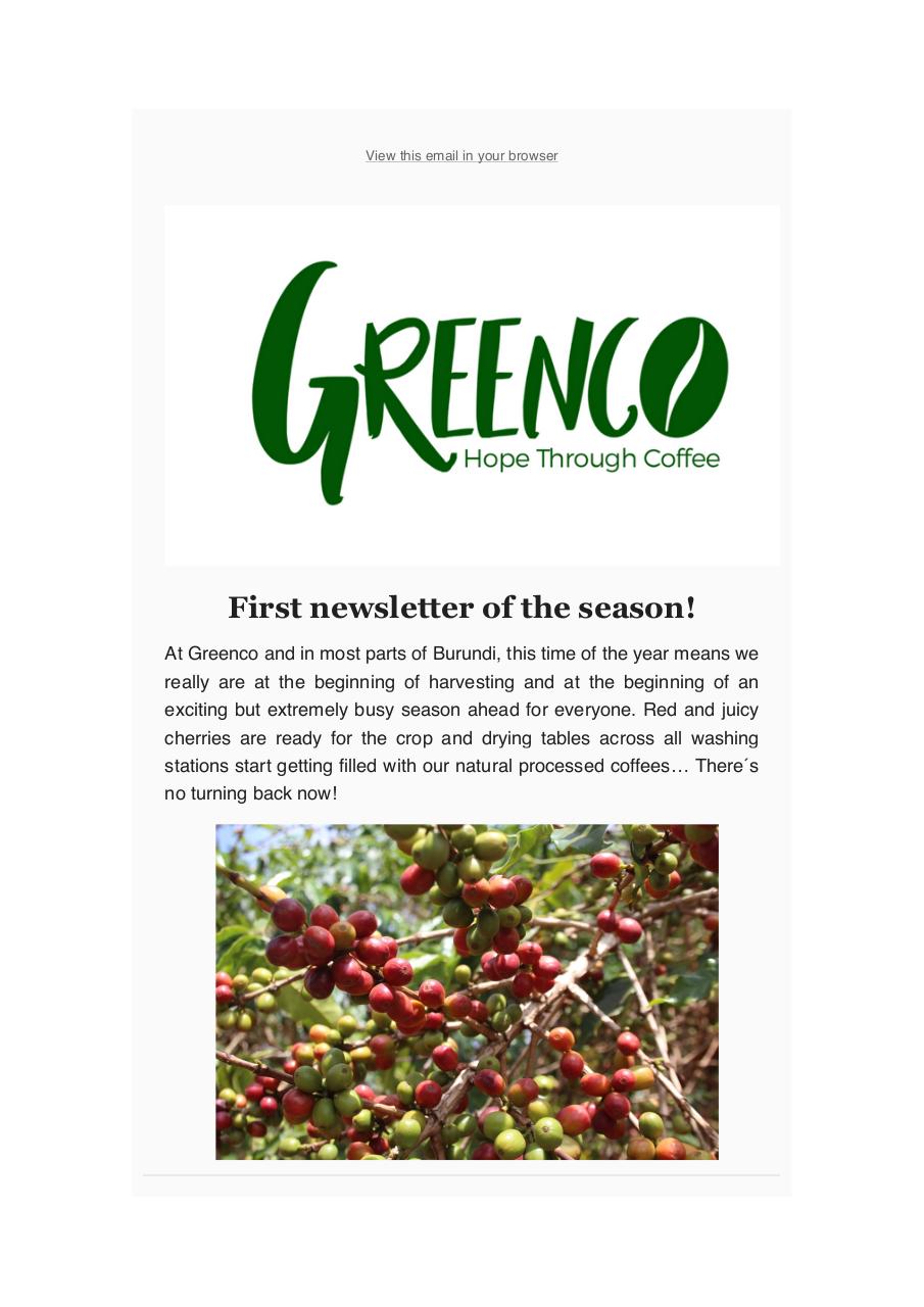 Greenco Burundi Newsletter March 2019.pdf - page 1/8